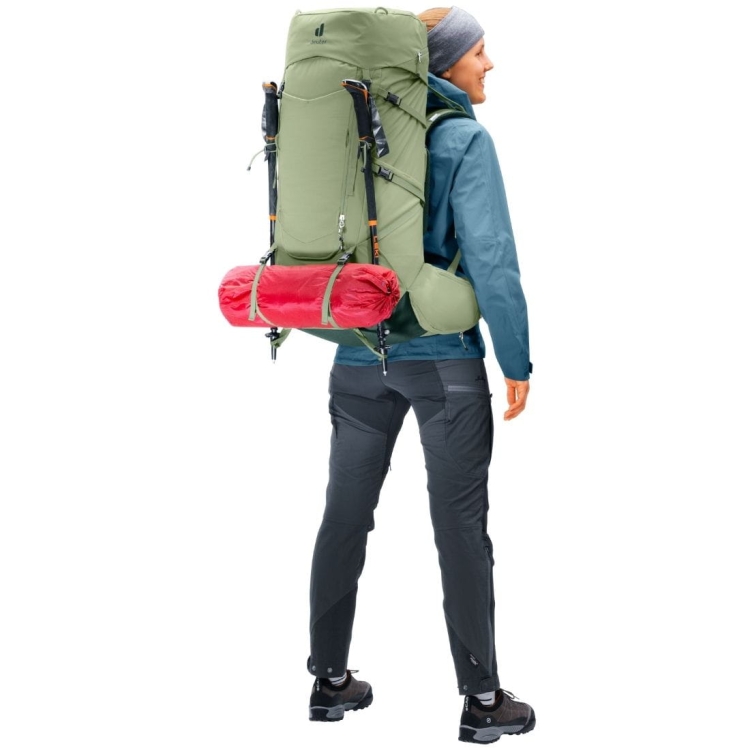 Damski plecak trekingowy Deuter Aircontact Core 55+10 SL - Grove-Ivy