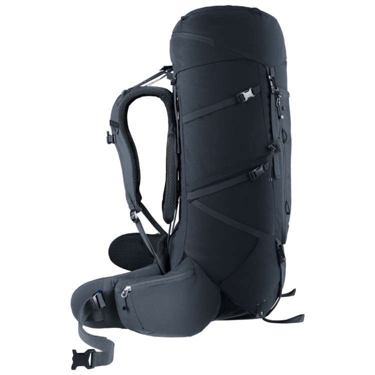 Dwukomorowy plecak Deuter Aircontact Core 50+10 - Black