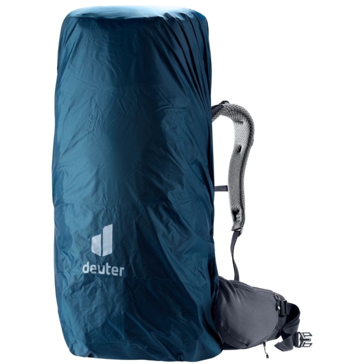 Dwukomorowy plecak Deuter Aircontact Core 50+10 - Black