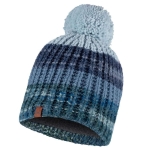 Czapka zimowa Buff KNITTED & FLEECE HAT ALINA - BLUE