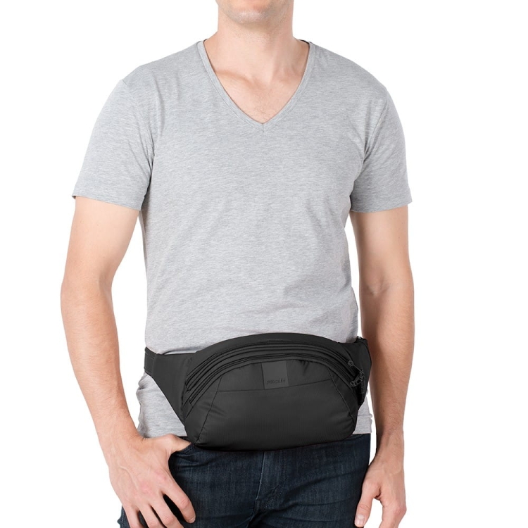 Biodrówka antykradzieżowa Pacsafe Metrosafe LS120 - Black