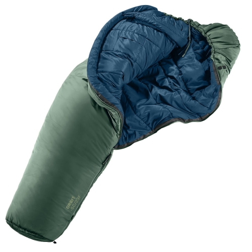 Trzysezonowy śpiwór Deuter Orbit REGULAR -5C/23F - Ivy-Ink