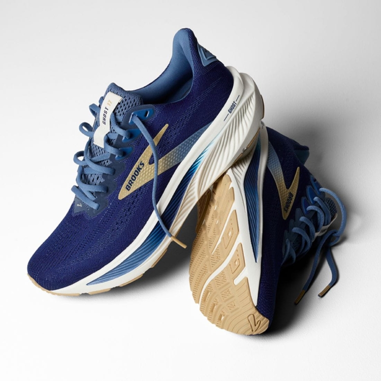 Męskie buty do biegania Brooks Ghost 17 – Beacon Blue/Moonlight/Starfish