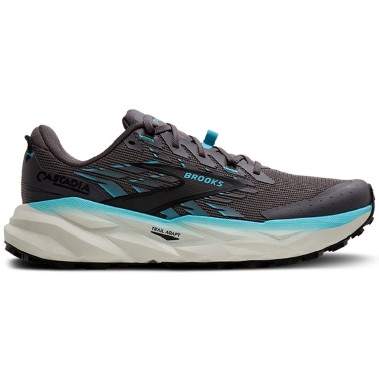 Damskie buty do biegania Brooks Cascadia 19 – Rabbit/Black/Bluefish