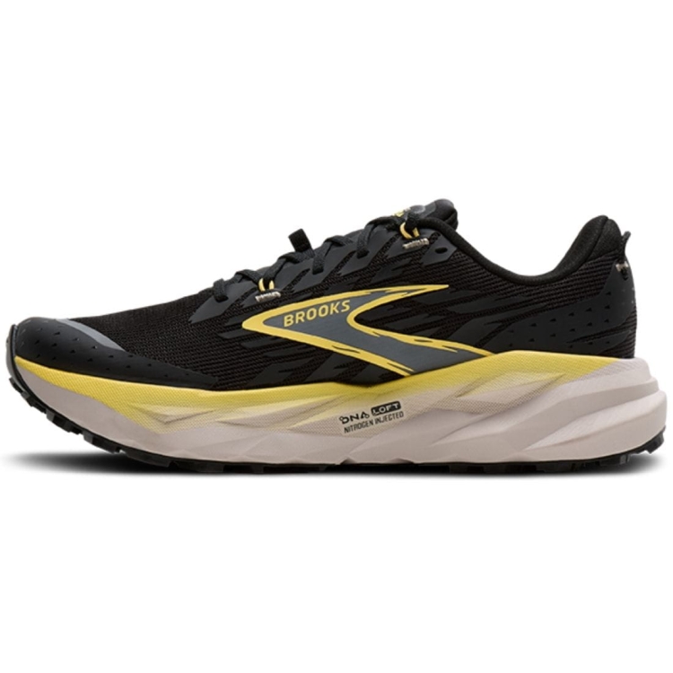 Męskie buty do biegania Brooks Cascadia 19 – Black/Yellow/Chateau