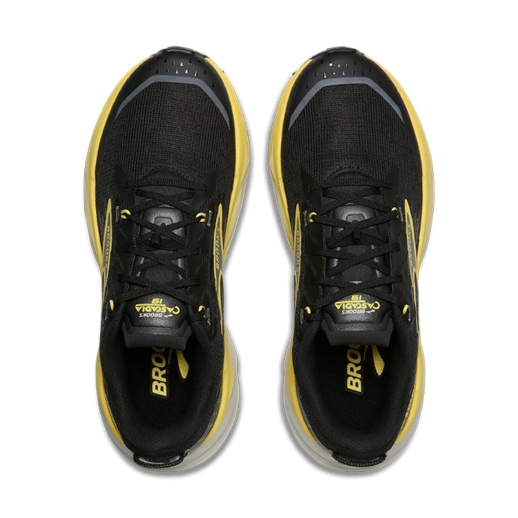 Męskie buty do biegania Brooks Cascadia 19 – Black/Yellow/Chateau