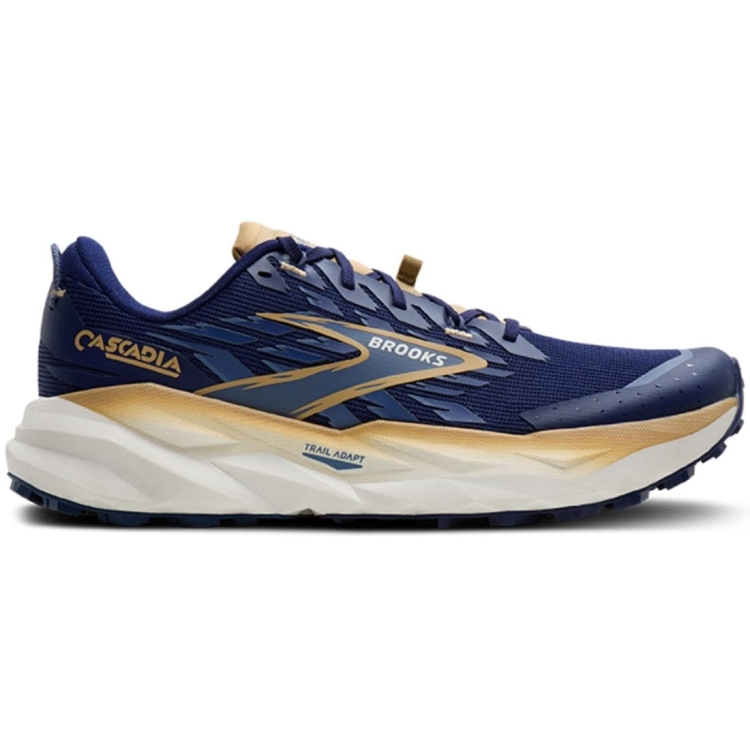 Męskie buty do biegania Brooks Cascadia 19 – Beacon Blue/Starfish/Coconut