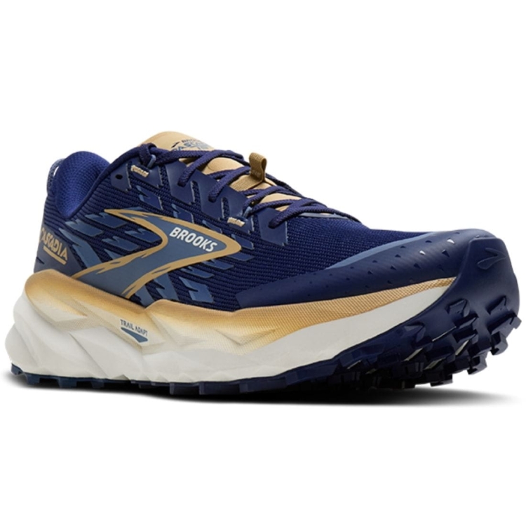 Męskie buty do biegania Brooks Cascadia 19 – Beacon Blue/Starfish/Coconut