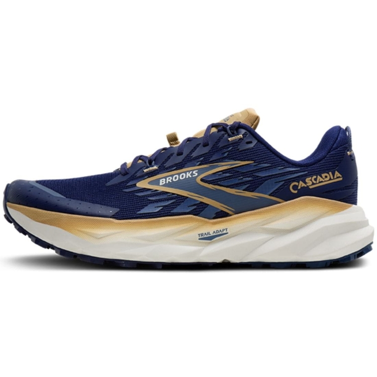 Męskie buty do biegania Brooks Cascadia 19 – Beacon Blue/Starfish/Coconut