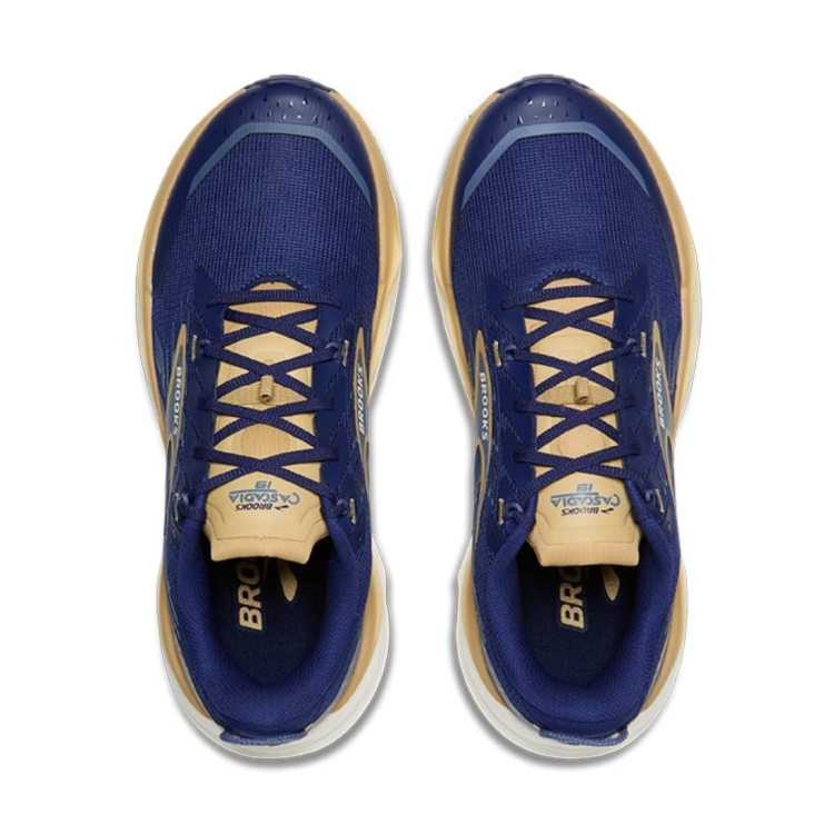 Męskie buty do biegania Brooks Cascadia 19 – Beacon Blue/Starfish/Coconut