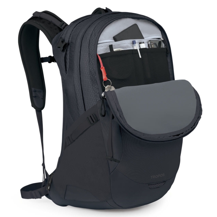 Pojemny plecak na laptopa Osprey Tropos - Black