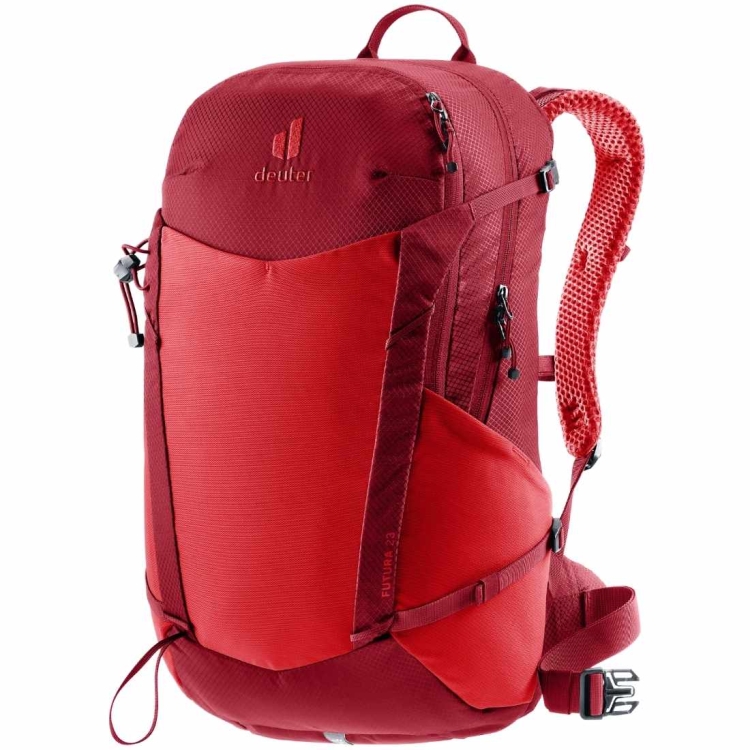 Lekki plecak z wentylacją Deuter Futura 23 - Cherry-Masala