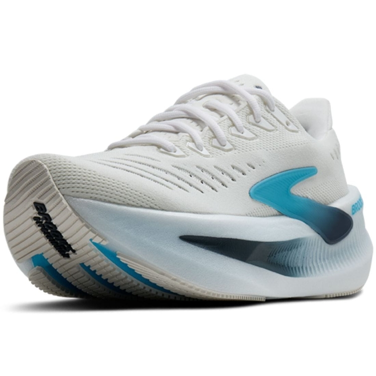 Męskie buty do biegania Brooks Glycerin Max 2 – White/Blue/Spellbound