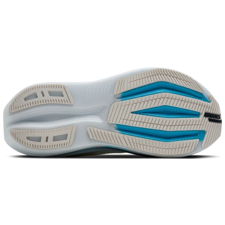 Męskie buty do biegania Brooks Glycerin Max 2 – White/Blue/Spellbound