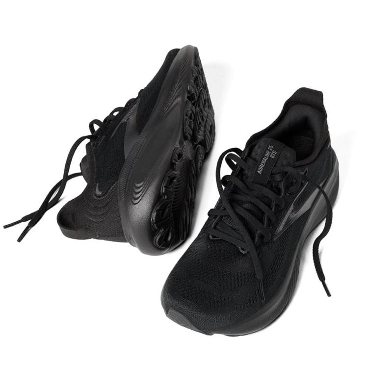 Męskie buty do biegania Brooks Adrenaline GTS 25 – Black/Black/Ebony