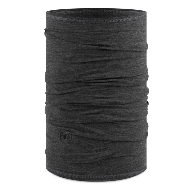 Chusta Buff Merino Lightweight Neckwear - Solid Grey