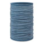 Chusta Buff Merino Lightweight Neckwear - Solid Lake Blue