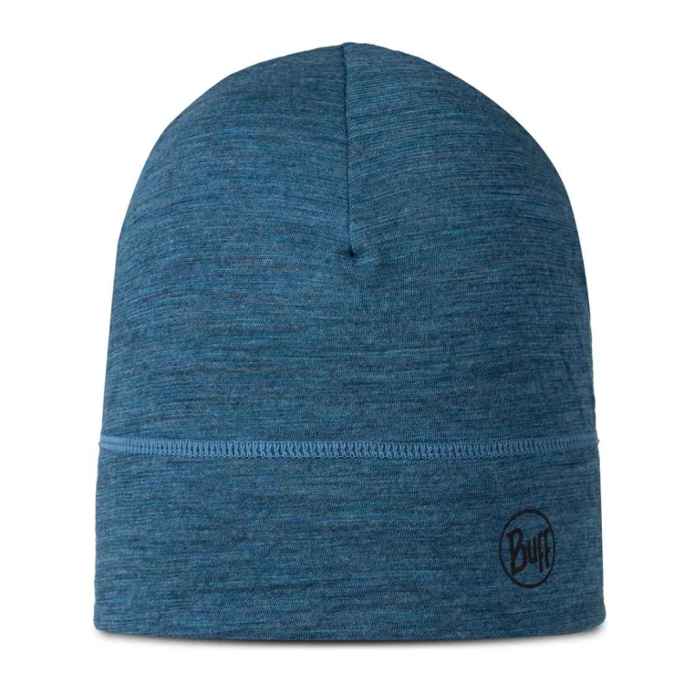Jednowarstwowa czapka Buff Merino Lightweight Beanie - Multistripes Tempest