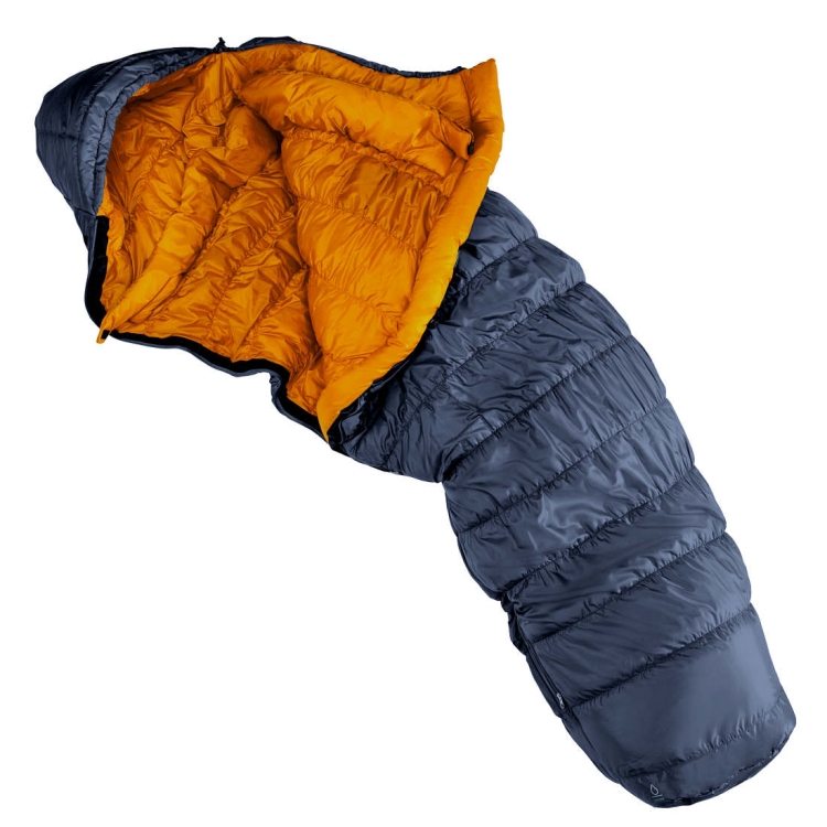 Śpiwór czterosezonowy Deuter Exosphere  REGULAR -11C/12F - Ink-Maple