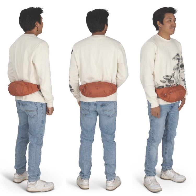 Biodrówka Osprey Daylite Waist – Moody Burgundy