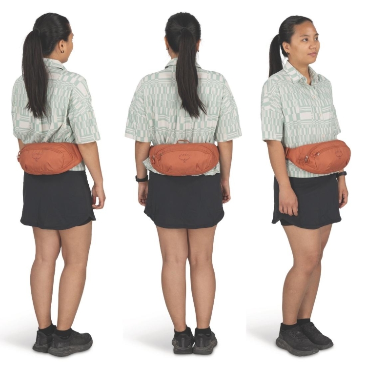 Biodrówka Osprey Daylite Waist – Moody Burgundy