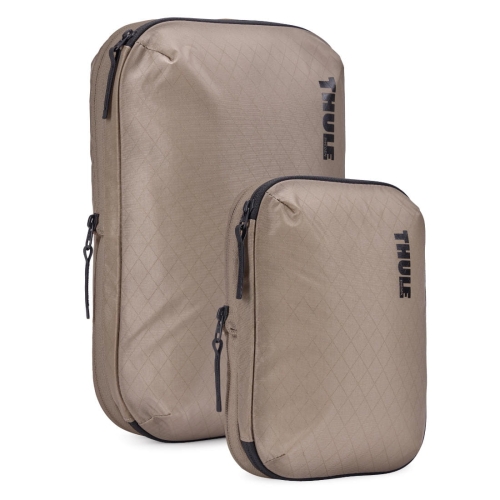 Zestaw pokrowców Thule Compression Packing Cube Set – Gentle Beige