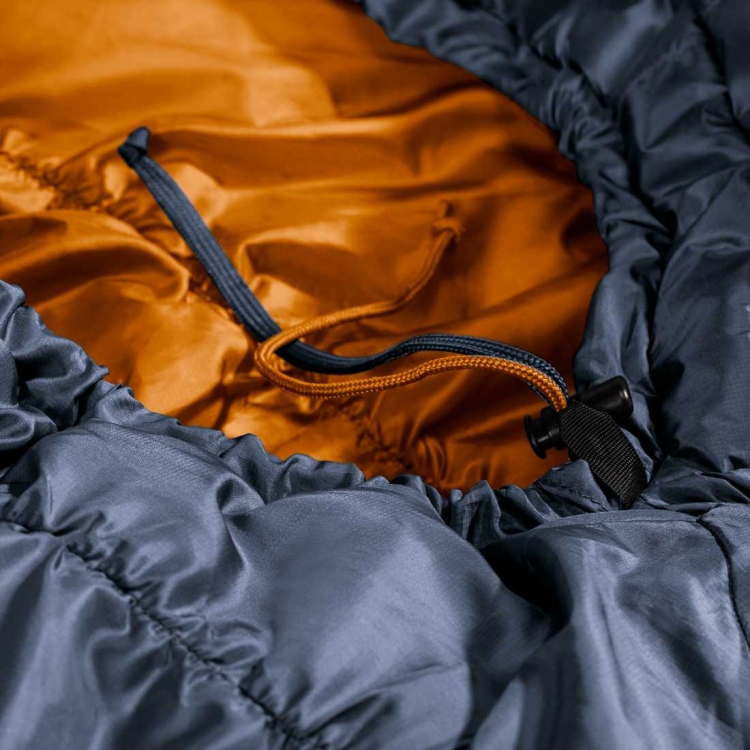 Trzysezonowy śpiwór Deuter Exosphere REGULAR -6C/21F - Ink-Maple