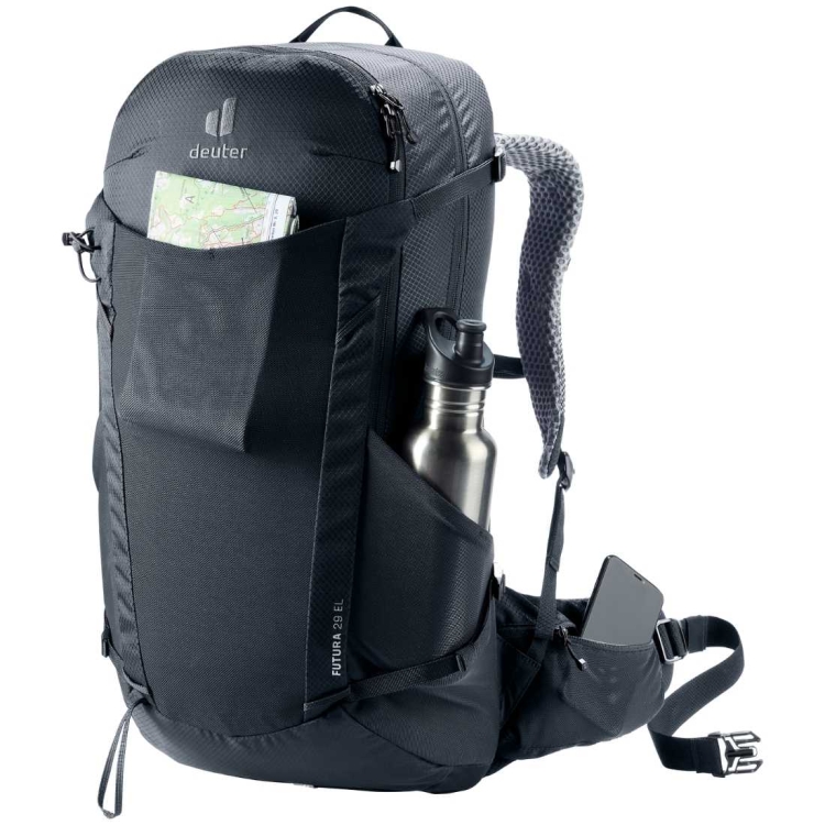 Plecak turystyczny dla wysokich Deuter Futura 29 EL - Black