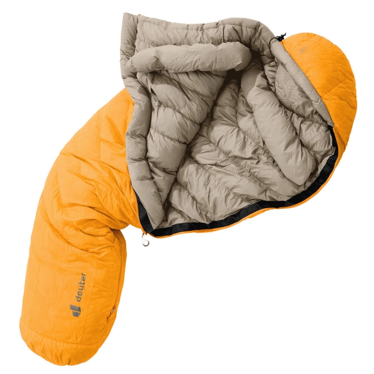 Śpiwór czterosezonowy Deuter Astro Pro 1000 REGULAR -19C/-2F - magma-titanium