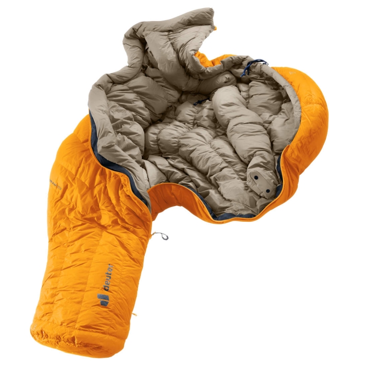Czterosezonowy śpiwór damski Deuter Astro PRO 600 SL -12C/10F - magma-titanium