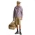 Torba podróżna The North Face Base Camp Voyager 62L - Khaki Stone-Utility Brown-Desert Stone