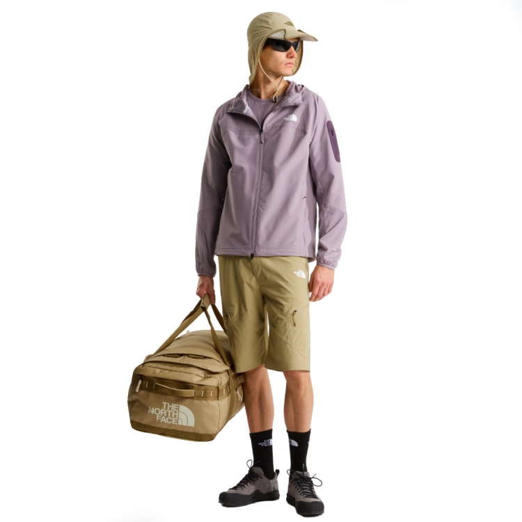 Torba podróżna The North Face Base Camp Voyager 62L - Khaki Stone-Utility Brown-Desert Stone