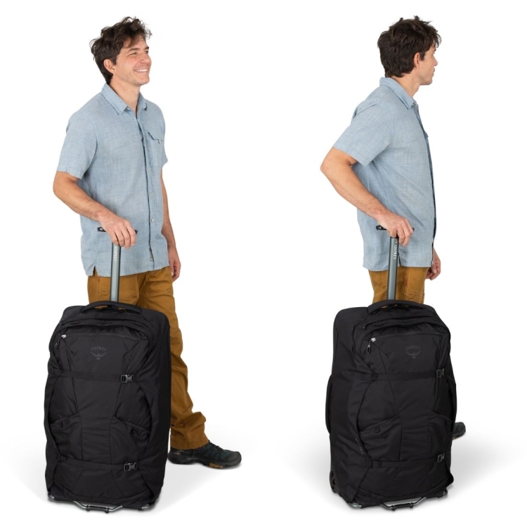 Plecak/Walizka z kółkami Osprey Farpoint Fairview Wheels 65 – Black