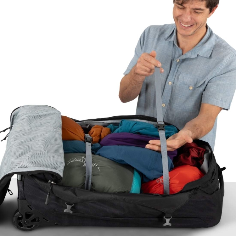 Plecak/Walizka z kółkami Osprey Farpoint Fairview Wheels 65 – Black