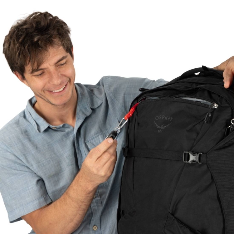 Plecak/Walizka z kółkami Osprey Farpoint Fairview Wheels 65 – Black