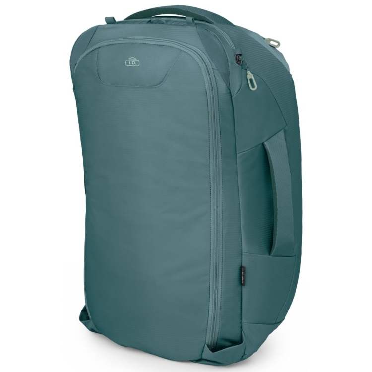 Męski plecak podróżny Osprey Farpoint 40 – Cascade Blue/Torrent Blue