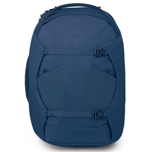Męski plecak podróżny Osprey Farpoint 40 – Antique Blue