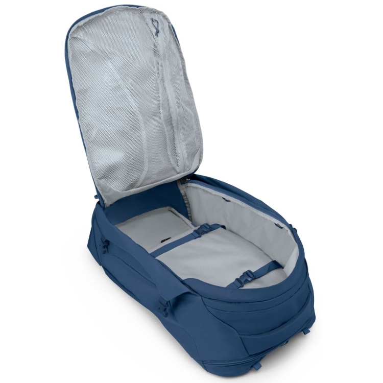 Męski plecak podróżny Osprey Farpoint 40 – Antique Blue