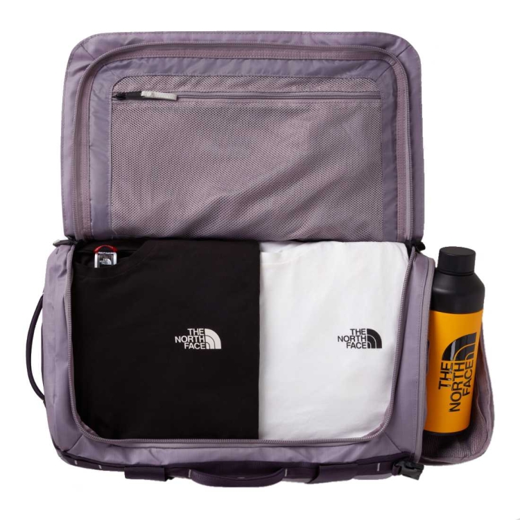 Torba podróżna The North Face Base Camp Voyager 42L - Transcendent Grey-Endless Dusk-High Rise Grey