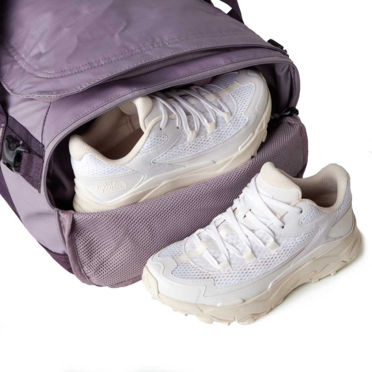 Torba podróżna The North Face Base Camp Voyager 42L - Transcendent Grey-Endless Dusk-High Rise Grey
