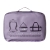 Torba podróżna The North Face Base Camp Voyager 42L - Transcendent Grey-Endless Dusk-High Rise Grey