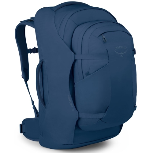 Męski plecak podróżny Osprey Farpoint 70 – Antique Blue