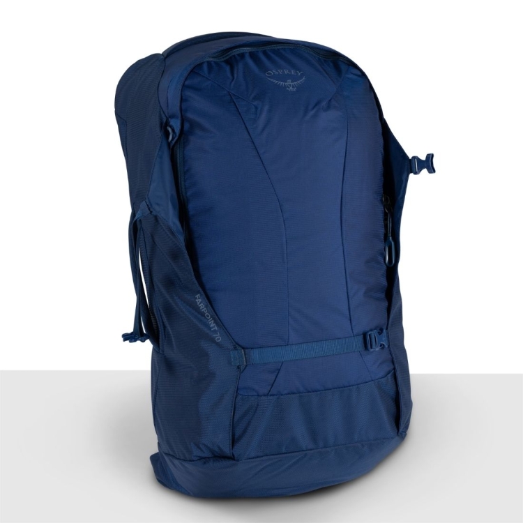 Męski plecak podróżny Osprey Farpoint 70 – Antique Blue