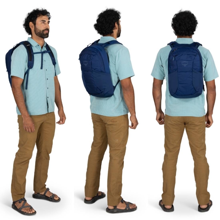 Męski plecak podróżny Osprey Farpoint 70 – Antique Blue
