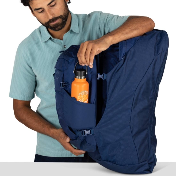 Męski plecak podróżny Osprey Farpoint 70 – Antique Blue