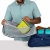 Męski plecak podróżny Osprey Farpoint 70 – Cascade Blue/Torrent Blue