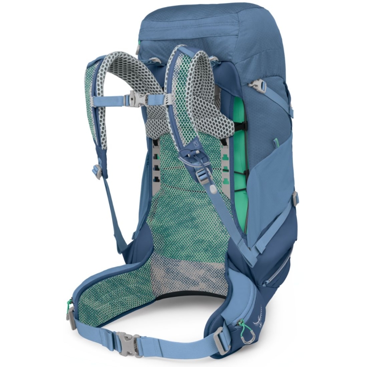 Dwukomorowy plecak damski Osprey Sirrus 36 – Sevres Blue
