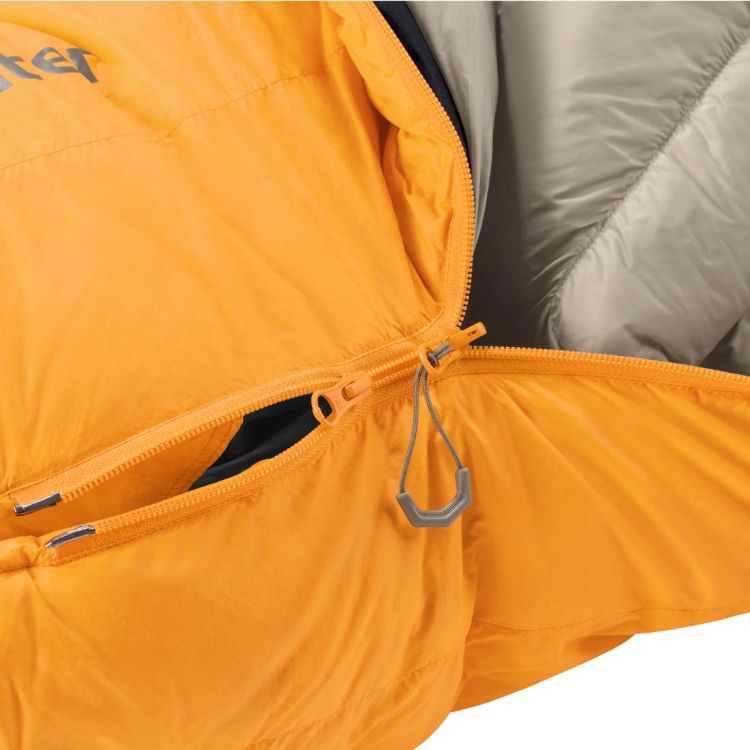 Trzysezonowy śpiwór puchowy Deuter Astro Pro 400 REGULAR -6C/21F