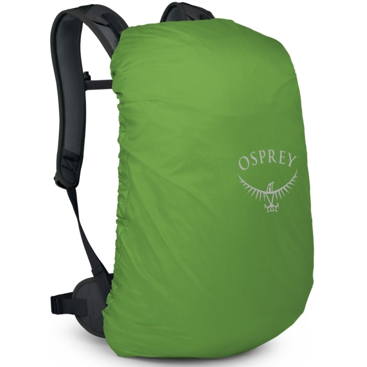 Lekki plecak turystyczny Osprey Hikelite 18 – Raven Black