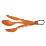 Zestaw sztućców Sea To Summit Camp Cutlery Set - 3pc - Burnt Orange